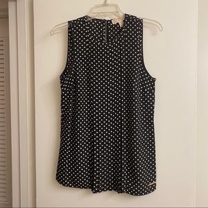 Michael Kors Polka Dot Tank Blouse
